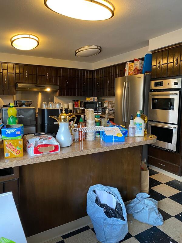 dirty kitchen